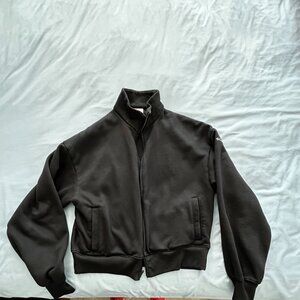 Columbia cropped bomber sweatshirt - oversized